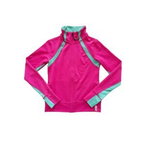 Zella Girl Pink Full Zip Activewear Jacket Size M(10-12)